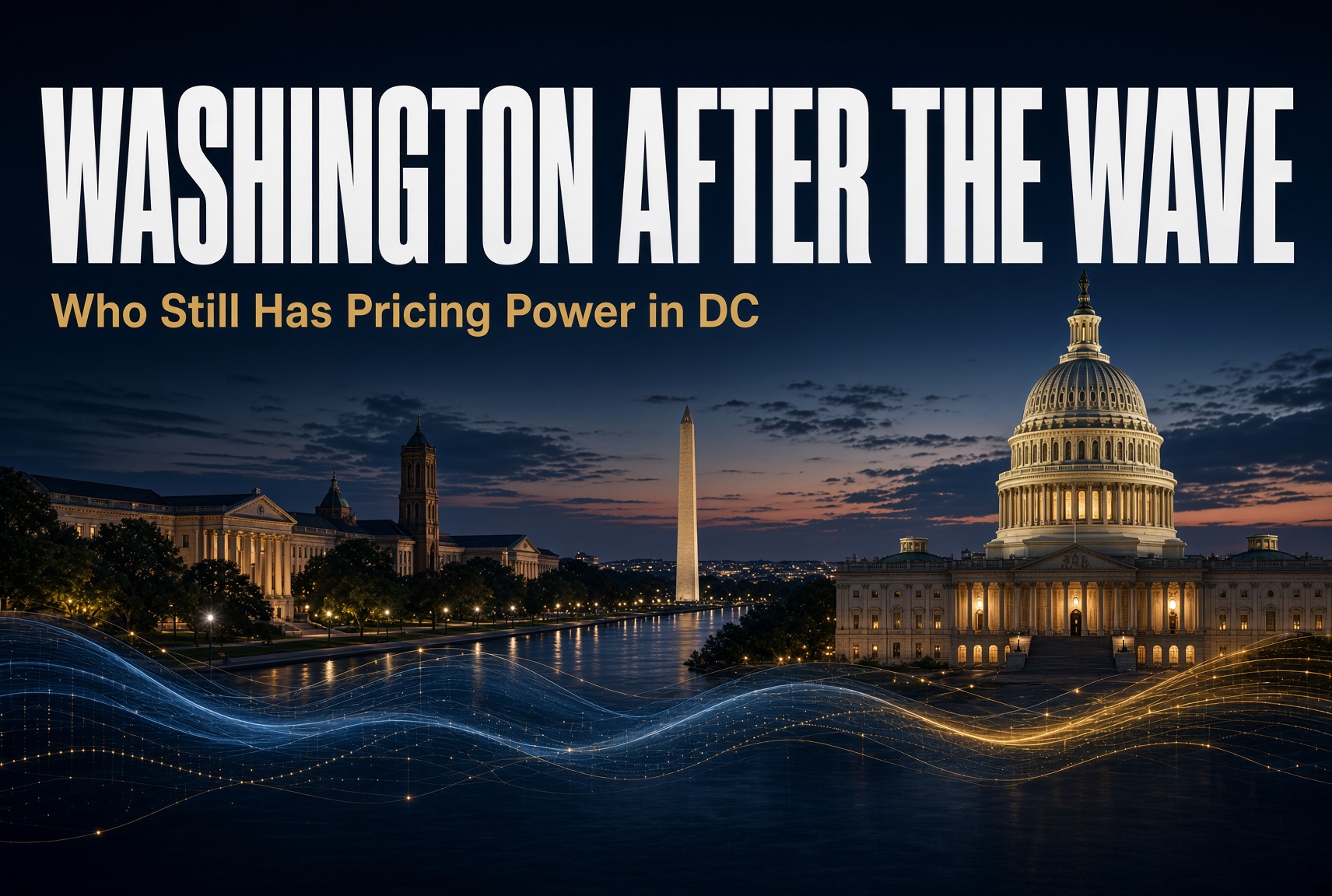 Read more about the article Washington After the Wave: Who Still Has Pricing Power in DC
